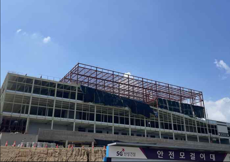 천안물류센터 공사 현장